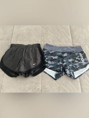 🖤 Women’s Nike Black & Rogue Gray Camo Active Shorts 🩶